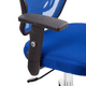 thumbnail image 3 of Silla para escritorio Lyon azul brazos regulables, 3 of 3