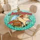 thumbnail image 4 of Mantel Ajustado Redondo Desmarcar Los Castores Cascarrabias 120 cm, 4 of 6