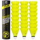 thumbnail image 1 of Paquete de 6/12/24 volantes de bádminton EAGLES de nylon color amarillo, 1 of 7