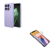 thumbnail image 1 of Carcasa Mica Clear Compatible Con Xiaomi 15T Pro Goma Lila, 1 of 7
