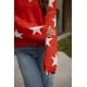 thumbnail image 3 of sweater polerón rojo con estrellas blancas - MM SHOP, 3 of 3