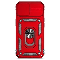 Estuche Gangxun Para Iphone 15 Plus, Soporte Giratorio 360°, Estilo Mecánico Y Magnético