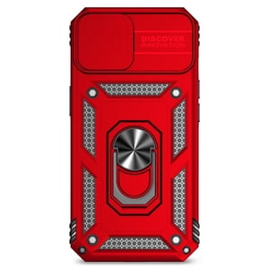 Estuche Gangxun Para Iphone 15 Plus, Soporte Giratorio 360°, Estilo Mecánico Y Magnético