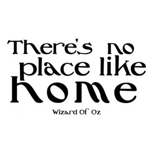 Rienda Libre Graphics - Decomural No Place Like Home Wizard Of Oz Ws-34167