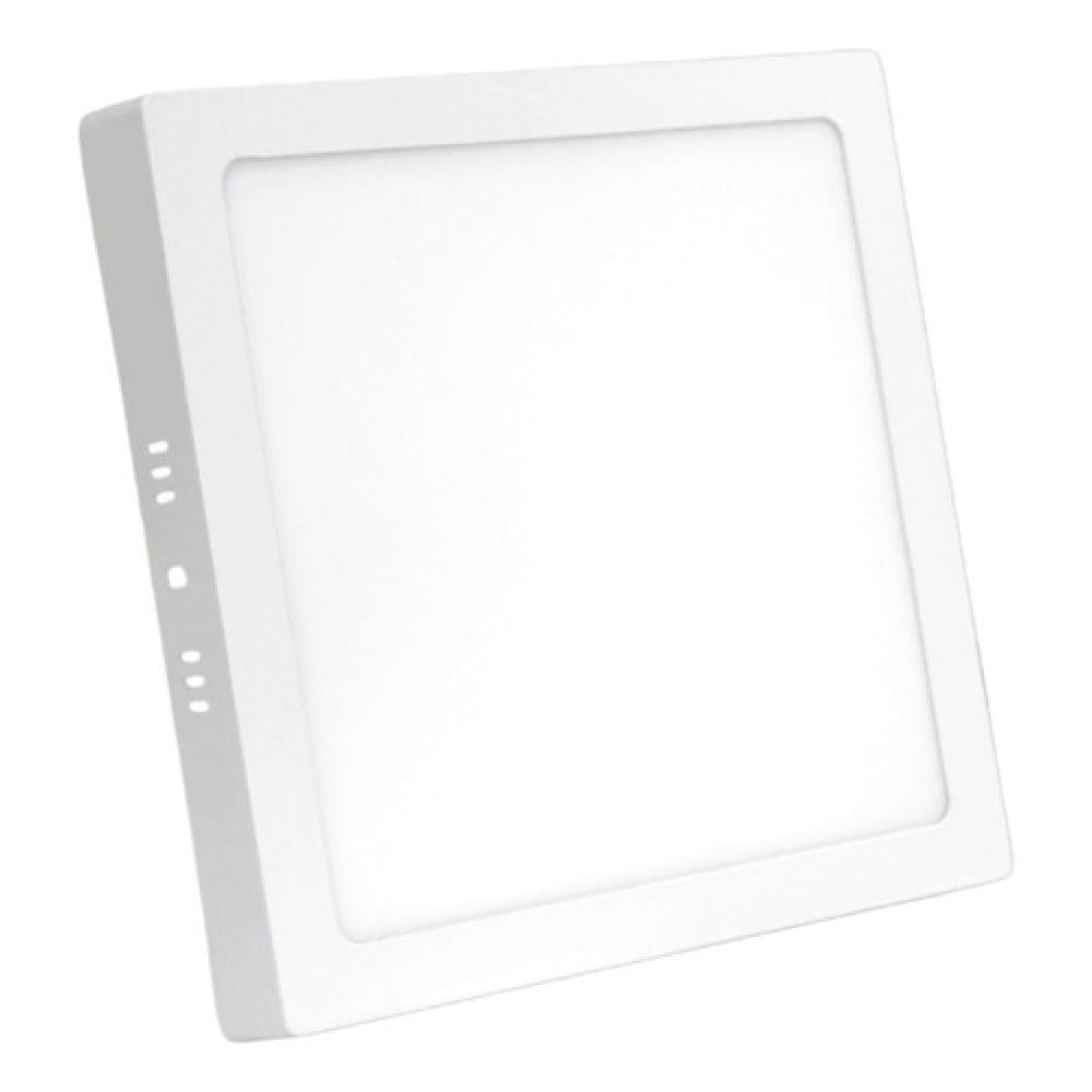 Teimporta - Panel Led Foco Plafón Backlight Sob. Cuadrado 18w 6500k Blanco