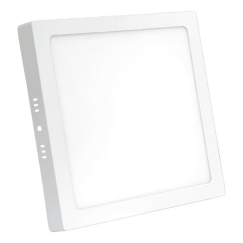 Teimporta - Panel Led Foco Plafón Backlight Sob. Cuadrado 18W 6500K Blanco