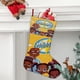 thumbnail image 2 of Calcetines de Navidad Desmarcar Lino Blanco 45cm x 32cm, 2 of 5