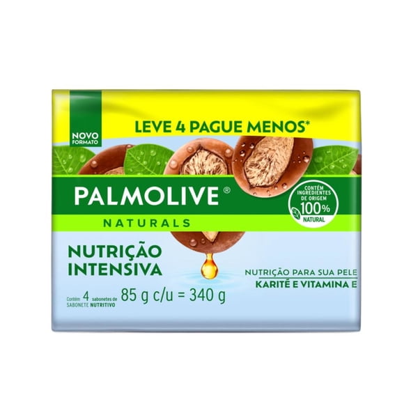 Jabón Palmolive naturals naturals karité, 340 g
