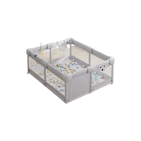 Genérico - Corral Centro De Juegos Para Bebé Con Accesorios, 150X180X65 Cm, Gris