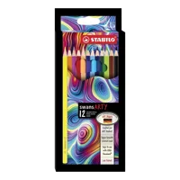 Stabilo - Set 12 Lápices Color Swans Arty Stabilio