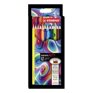 Stabilo - Set 12 Lápices Color Swans Arty Stabilio