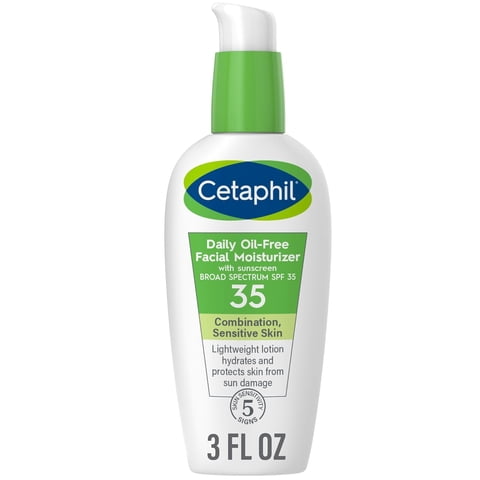 Crema Hidratante Cetaphil Daily Free Oil Free Spf 35 Para Rostro, 100 Ml