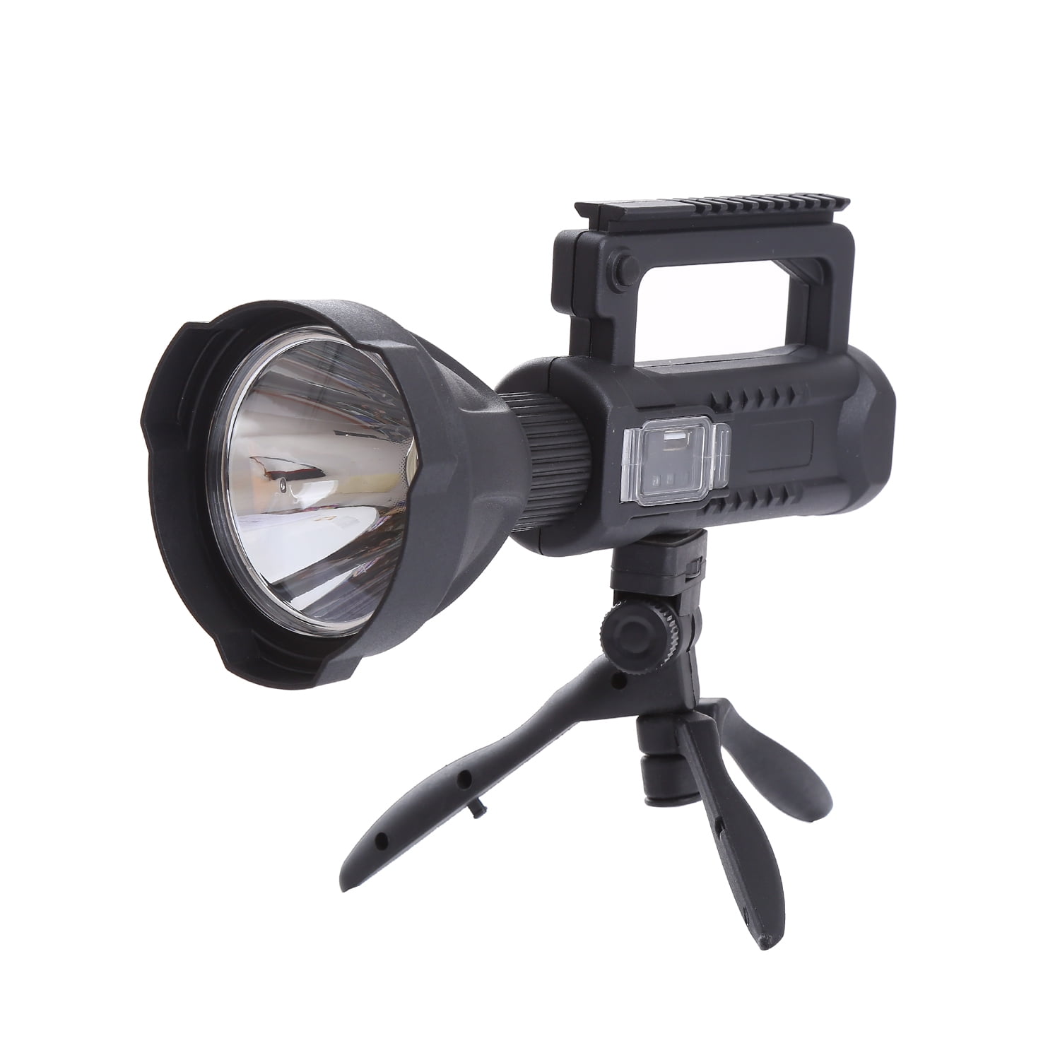 Concepts Life - Linterna Led Largo Alcance 600 Metros Usb Trípode