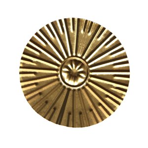 Magideal - Geométrico Montaje En Pared Arte Colgante De Pared Escultura Hierro De Oro Artesanía Fondo Para Sala De Granja Decorativo Boda Oficina C