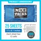 thumbnail image 5 of Packs de Hielo Seco Nice Packs para Envío de Comida Congelada 25 Hojas, 5 of 9