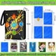 thumbnail image 2 of Álbum organizador de cartas Minkeytal de 4 bolsillos, 50 fundas, capacidad para 400 cartas, 2 of 8
