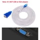 thumbnail image 2 of Cable adaptador de puerto serie USB 2.0 a RS232 DB9 de 3 m DTECH, 2 of 6