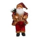 thumbnail image 2 of Adorno Navideño De Muñeco De Papá Noel, Figura Para Escaparate De Vacaciones, Hogar, Rojo Y Dorado, 2 of 3