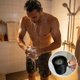 thumbnail image 4 of Cabezal ducha limpieza hombre boquilla espiral anillo 360 rociado agua flujo fuerte larga duración resistente negro plástico, 4 of 8