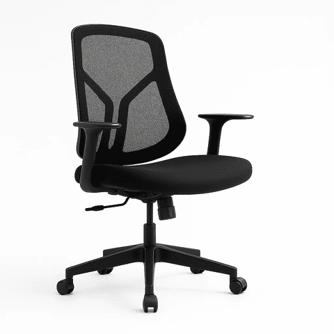 Klik Muebles - Silla De Oficina Ergonómica Nova Mesh - Negra
