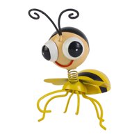 Ioensy - Estatua De Animal Colgante De Hierro, Maceta Vívida, Adorno Abrazador Para Jardín, Patio, Abeja