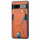 thumbnail image 5 of Funda Resistente para Google Pixel 7A con Tarjetero y Soporte, Diseño Magnético Marrón, 5 of 5