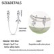 thumbnail image 5 of Cadena de seguridad para pulsera LNQOBU de plata esterlina 925, 5 of 6