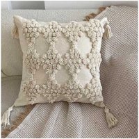 Genérico - Pack De Fundas De Cojin Decorativa Diseño Boho 45X45 Cm-18