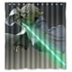 thumbnail image 1 of Cortina de ducha de Star Wars, juego de cortina de baño con ganchos, tamaño 66 x 72 pulgadas, 1 of 3