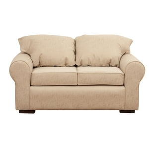 Muebles América - Sofá Moscú 2 Cuerpos Lino Sidelli Beige