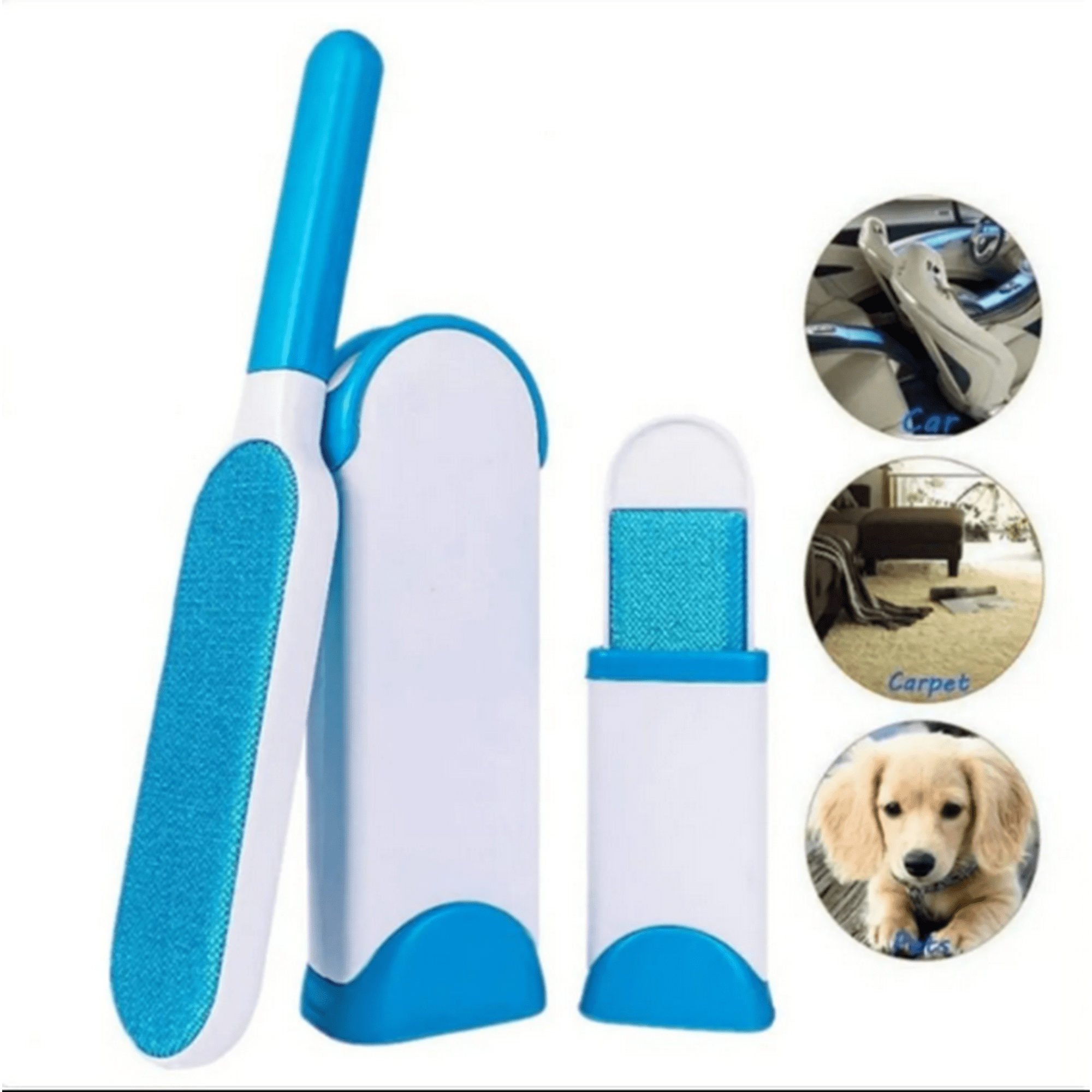 Genérico - Cepillo Removedor De Pelos Y Pelusas Mascotas