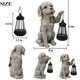 thumbnail image 4 of Escultura de Perro Yewanye con Linterna Solar – Regalo Decorativo, 4 of 9