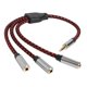 thumbnail image 1 of Cable Auxiliar De Audio De 3,5 Mm Macho A 3 Cables Divisores De Extensión Hembra Para Auriculares, 1 of 5