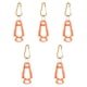 thumbnail image 2 of 5x Clip Para Guantes De Exterior Clip Anticaída Para Construcción Al Aire Libre Naranja, 2 of 3