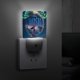 thumbnail image 4 of Deseo Luz nocturna LED con sensor de anochecer a amanecer para dormitorio, baño, pasillo, escaleras - Lámpara LED nocturna de enchufe, 0.5W - 1 pieza, 4 of 6