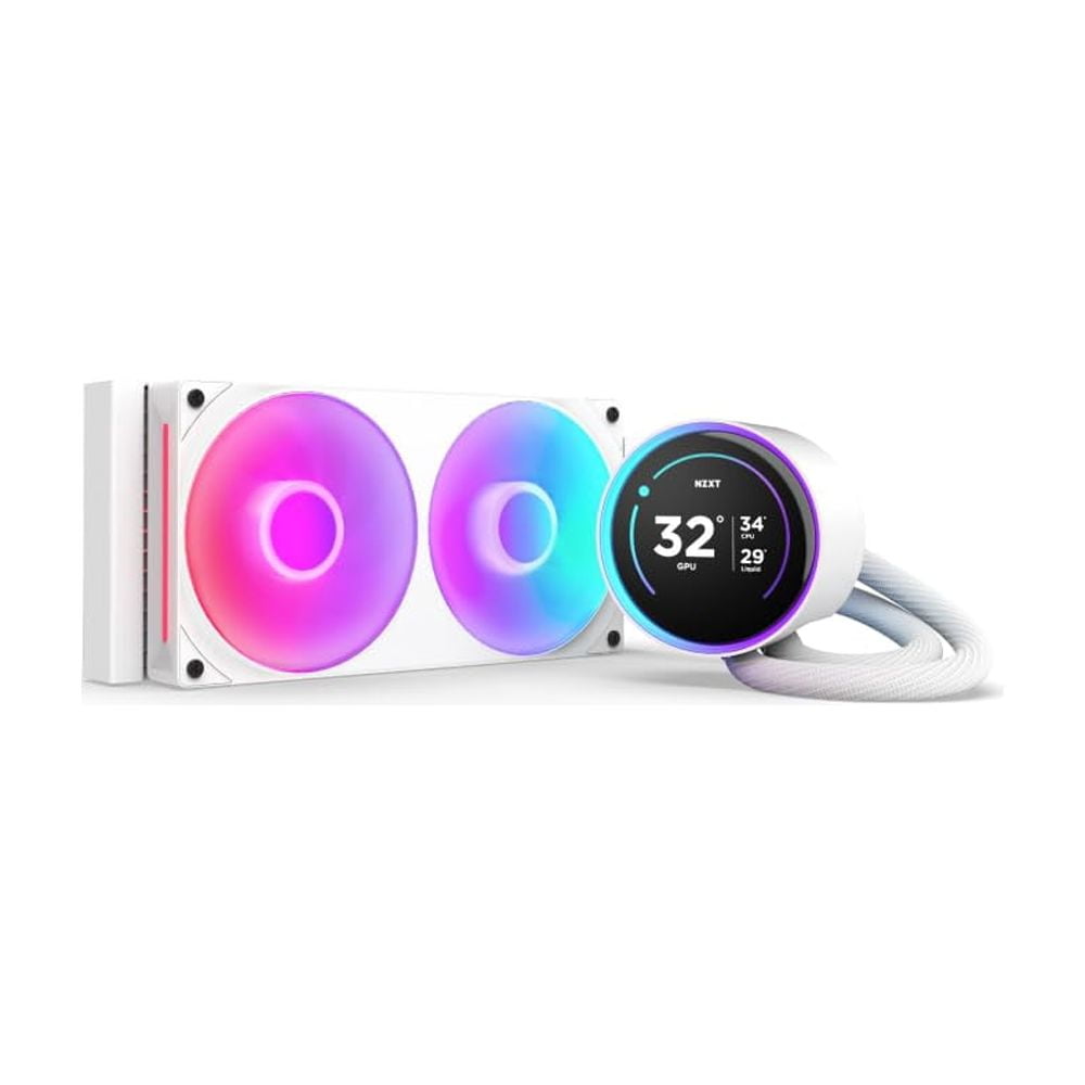 Enfriador Líquido Aio Cpu Nzxt Kraken Elite 240 Rgb 2024 240 Mm