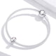 thumbnail image 3 of Dijes originales de clip con cuentas espaciadoras para pulseras de plata de ley. Dijes de clip para pulseras de mujer, plata de ley., 3 of 4