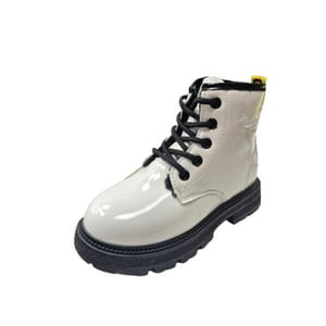 Vinnys Outlet - Bota Charol Niña Blanco