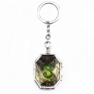 Estoykuku - Llavero Guardapelos Salazar Slytherin Horrocrux Harry Potter