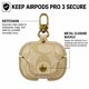 thumbnail image 5 of Funda de Cuero MOTOLKM para AirPods Pro 3, Cubierta Antigolpes, 5 of 7