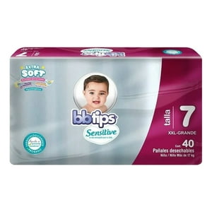 Chicolastic - Pañal Bbtips Xxxg Talla 7 - 40 Unidades