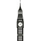 thumbnail image 1 of Decomural London Landmark Big Ben WS-18966, 1 of 2