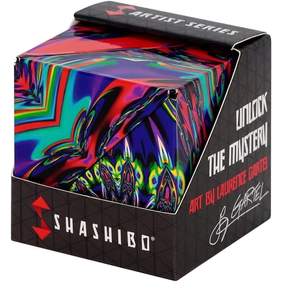 Cubo Fidget Shashibo Chaos Magnético 2.3 in Antiestrés