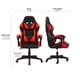 thumbnail image 2 of Silla Gamer Titan X Red Ergonómica Reclinable Roja y Negra Premium, 2 of 7