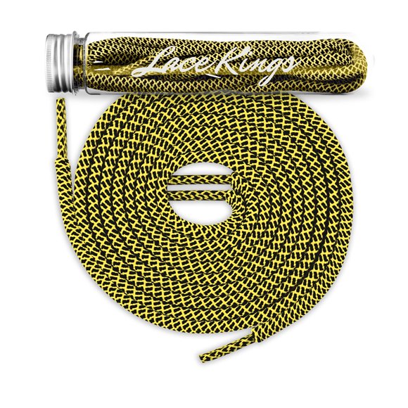 Cordones Lace Kings 125 cm Amarillo/Negro