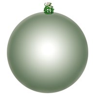 Ornament Vickerman Frosty Mint - Bola Brillante (4 Cm, 6 Unidades)