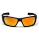 thumbnail image 2 of Lentes de Seguridad Pyramex Velar SBRF10445D Black Ice Orange Mirror, 2 of 3
