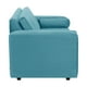 thumbnail image 5 of Sofa Vivo 2c Felpa 30 Turquesa, 5 of 5