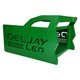 thumbnail image 1 of Estéreo de coche DEEJAY LED 1 DIN + 2 EQ con carcasa de madera verde, 1 of 1
