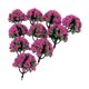 thumbnail image 4 of 10 Piezas Modelo De árboles De Flores Paisaje Verde Paisaje Para Diorama Púrpura, 4 of 5
